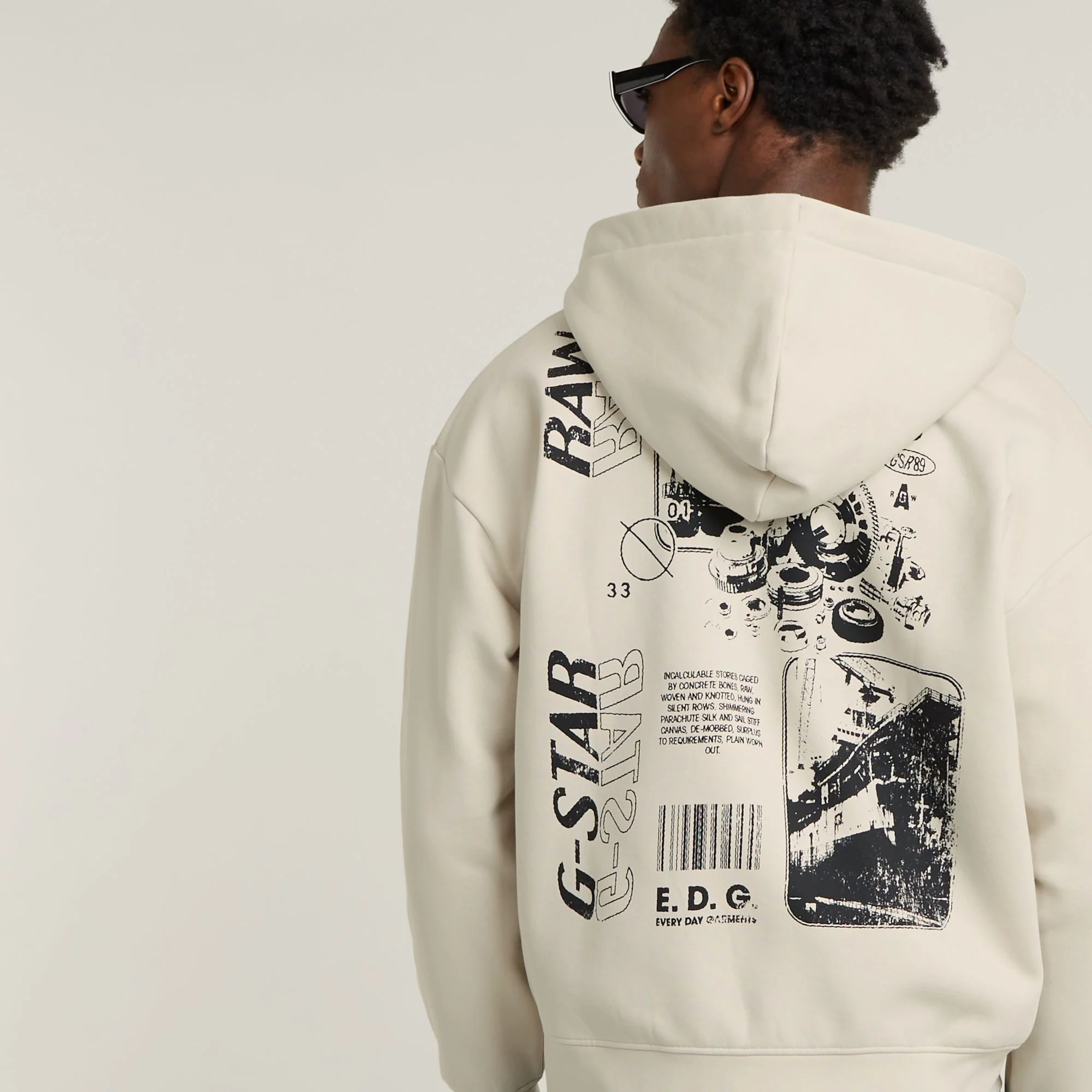 G-Star Raw - Poster back gr zip thru... G-Star Raw - Poster back gr zip thru...