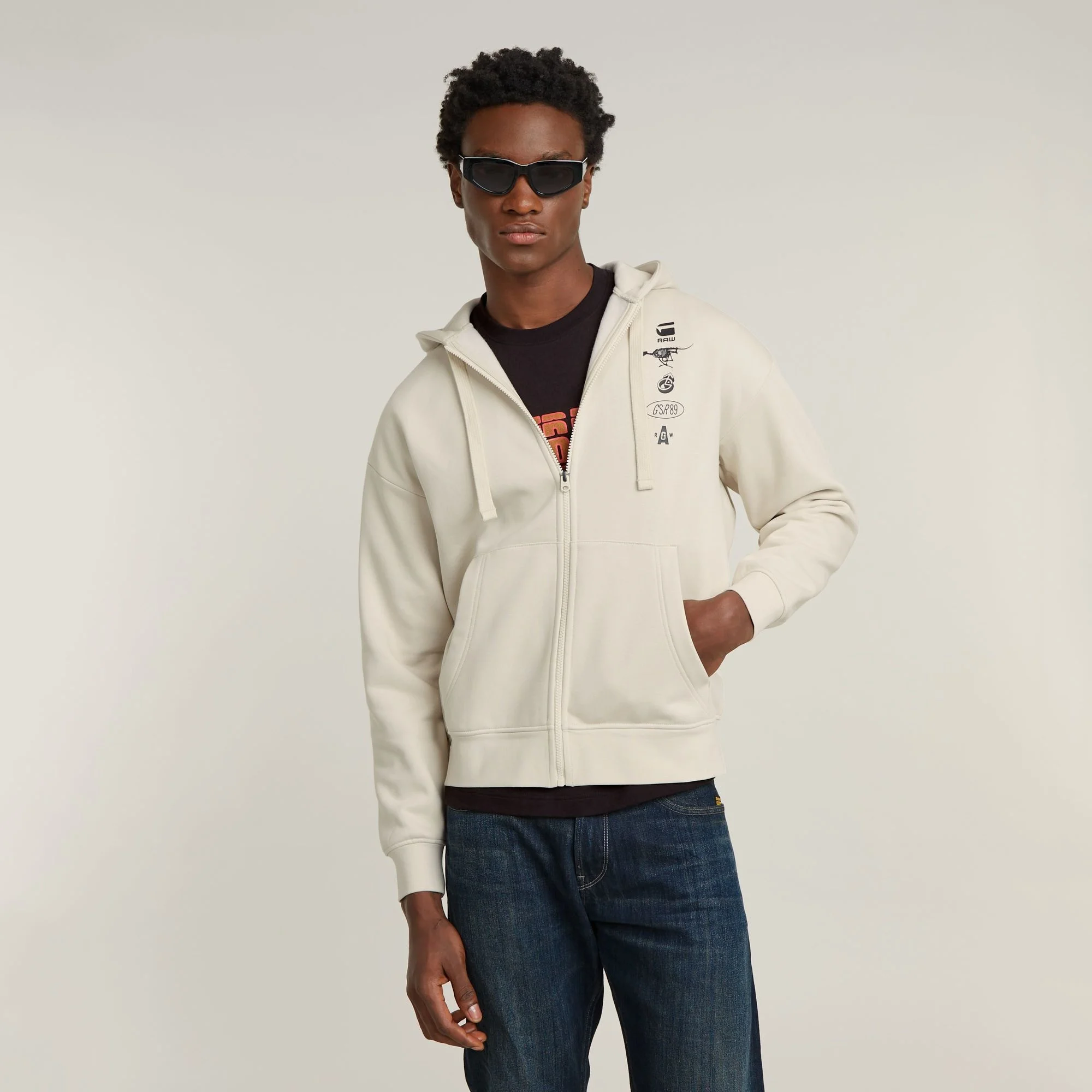 G-Star Raw - Poster back gr zip thru... G-Star Raw - Poster back gr zip thru...