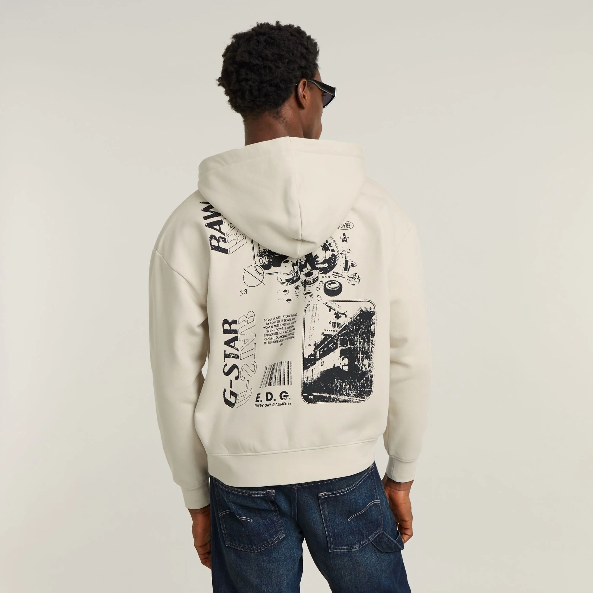 G-Star Raw - Poster back gr zip thru... G-Star Raw - Poster back gr zip thru...