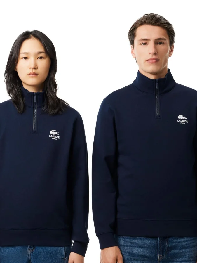 Lacoste - High Neck Zip-Up...