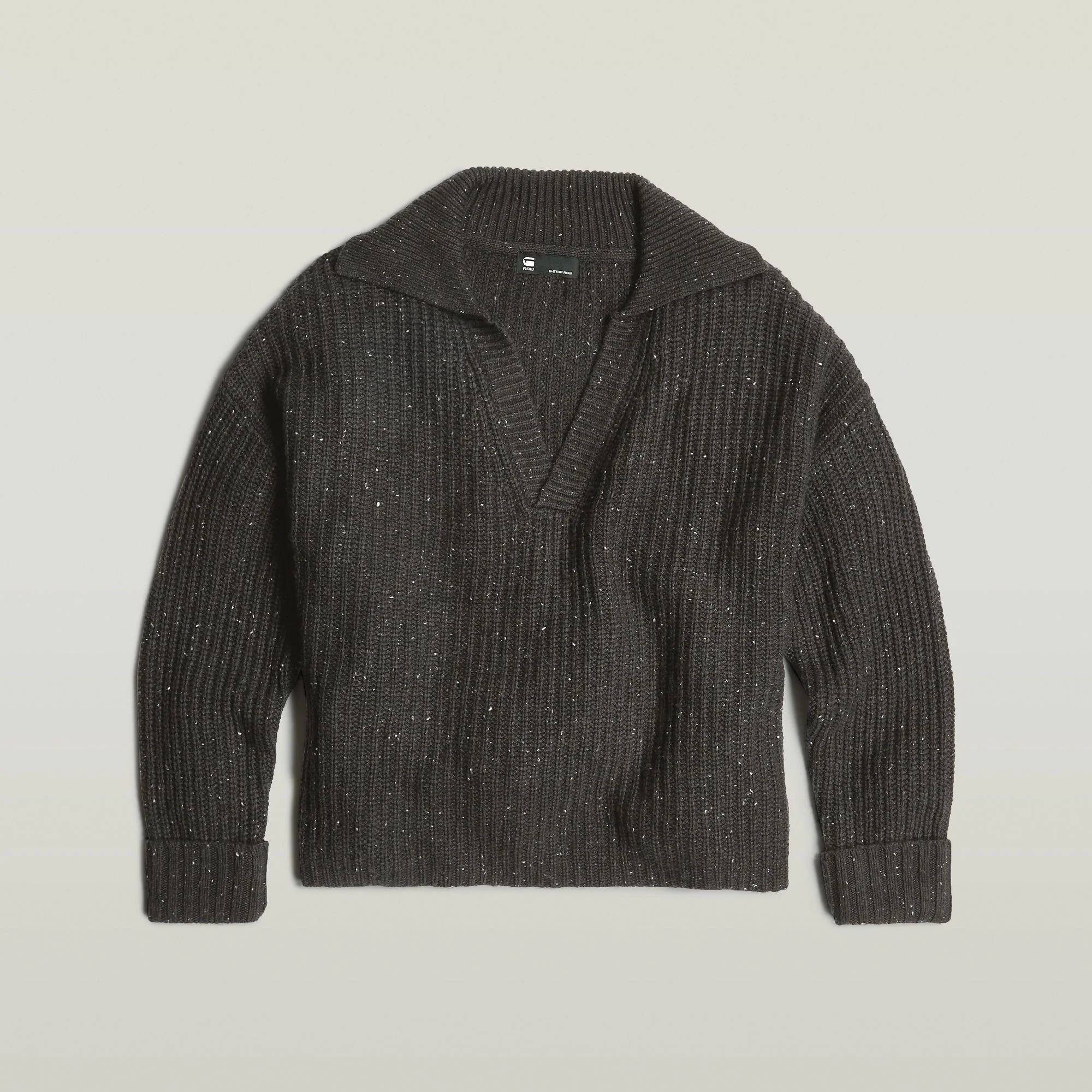 G-Star Raw - Heavy knitted loose polo... G-Star Raw - Heavy knitted loose polo...