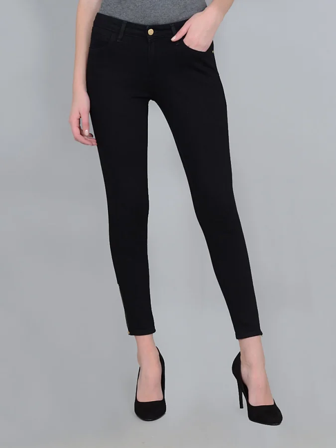 Wrangler - SKINNY CROP ZIP