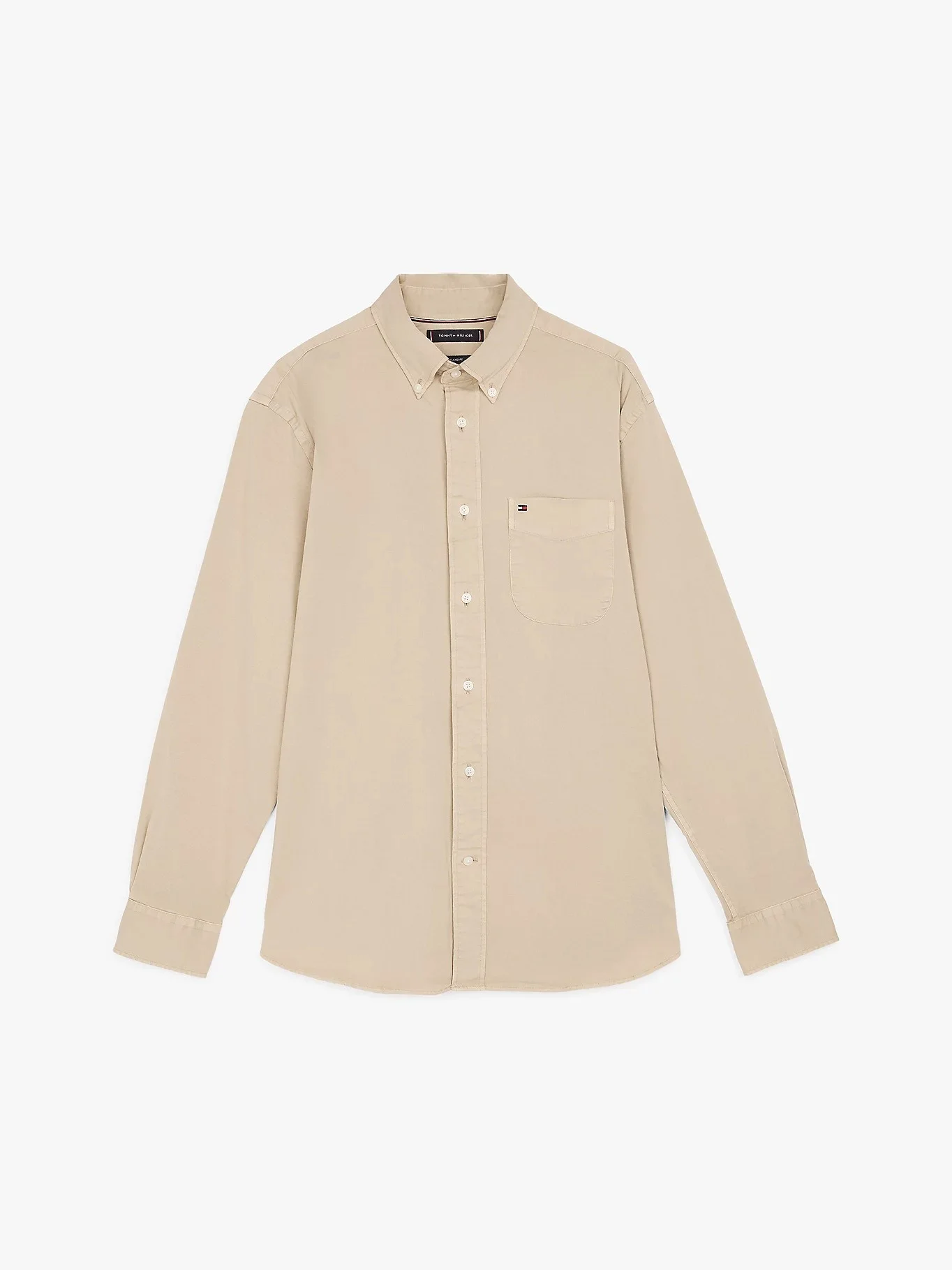 Tommy Hilfiger - GMD TWILL SOLID SHIRT Tommy Hilfiger - GMD TWILL SOLID SHIRT
