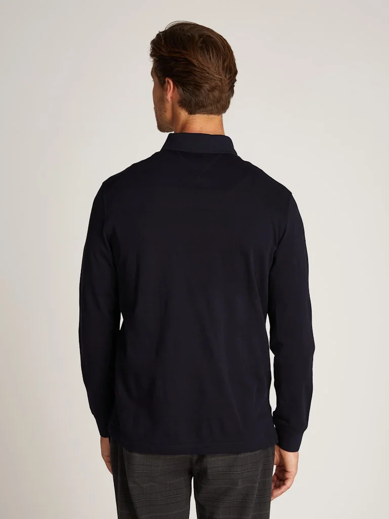 Tommy Hilfiger - DC LS RUGBY POLO Tommy Hilfiger - DC LS RUGBY POLO