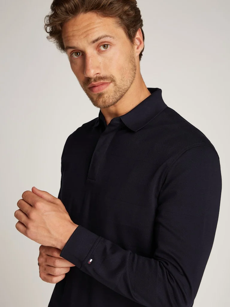 Tommy Hilfiger - DC LS RUGBY POLO Tommy Hilfiger - DC LS RUGBY POLO