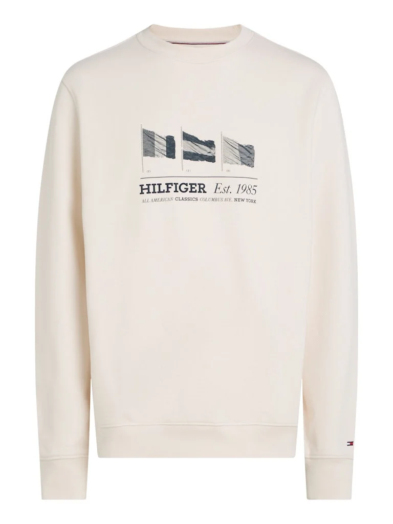 Tommy Hilfiger - HILFIGER FLAGS CREWNECK Tommy Hilfiger - HILFIGER FLAGS CREWNECK