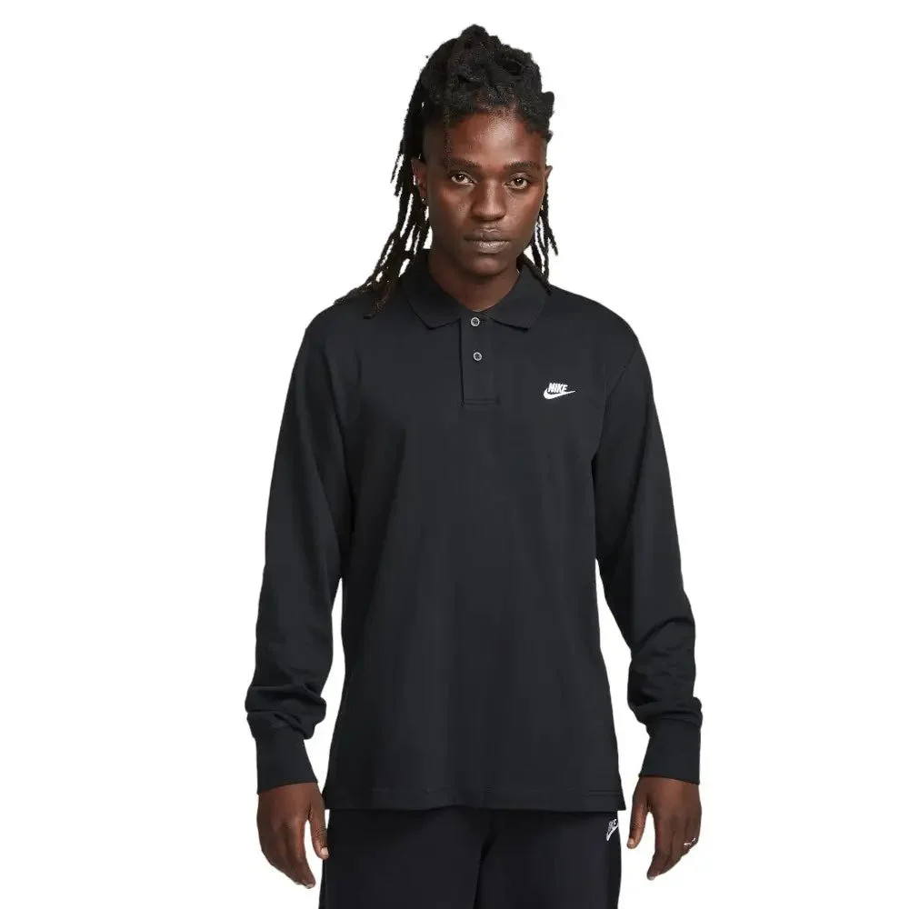 Nike - M NK CLUB KNIT LS POLO Nike - M NK CLUB KNIT LS POLO