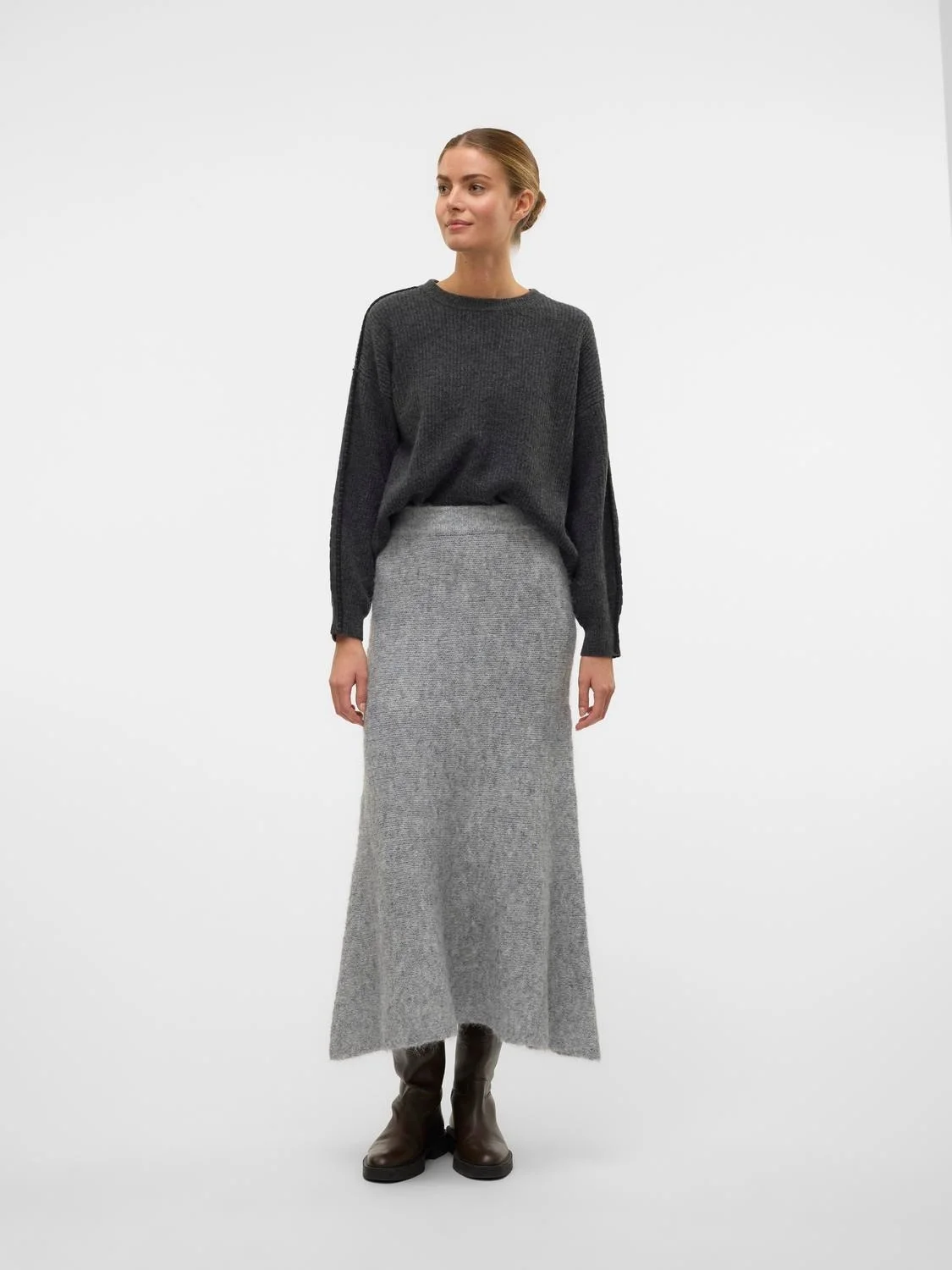 Vero Moda - VMMARS HW 7/8 KNIT SKIRT VMA Vero Moda - VMMARS HW 7/8 KNIT SKIRT VMA