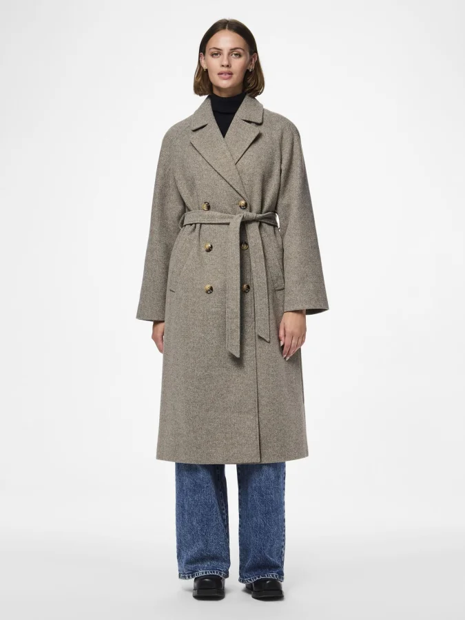 Pieces - PCMARBEL LONG COAT...