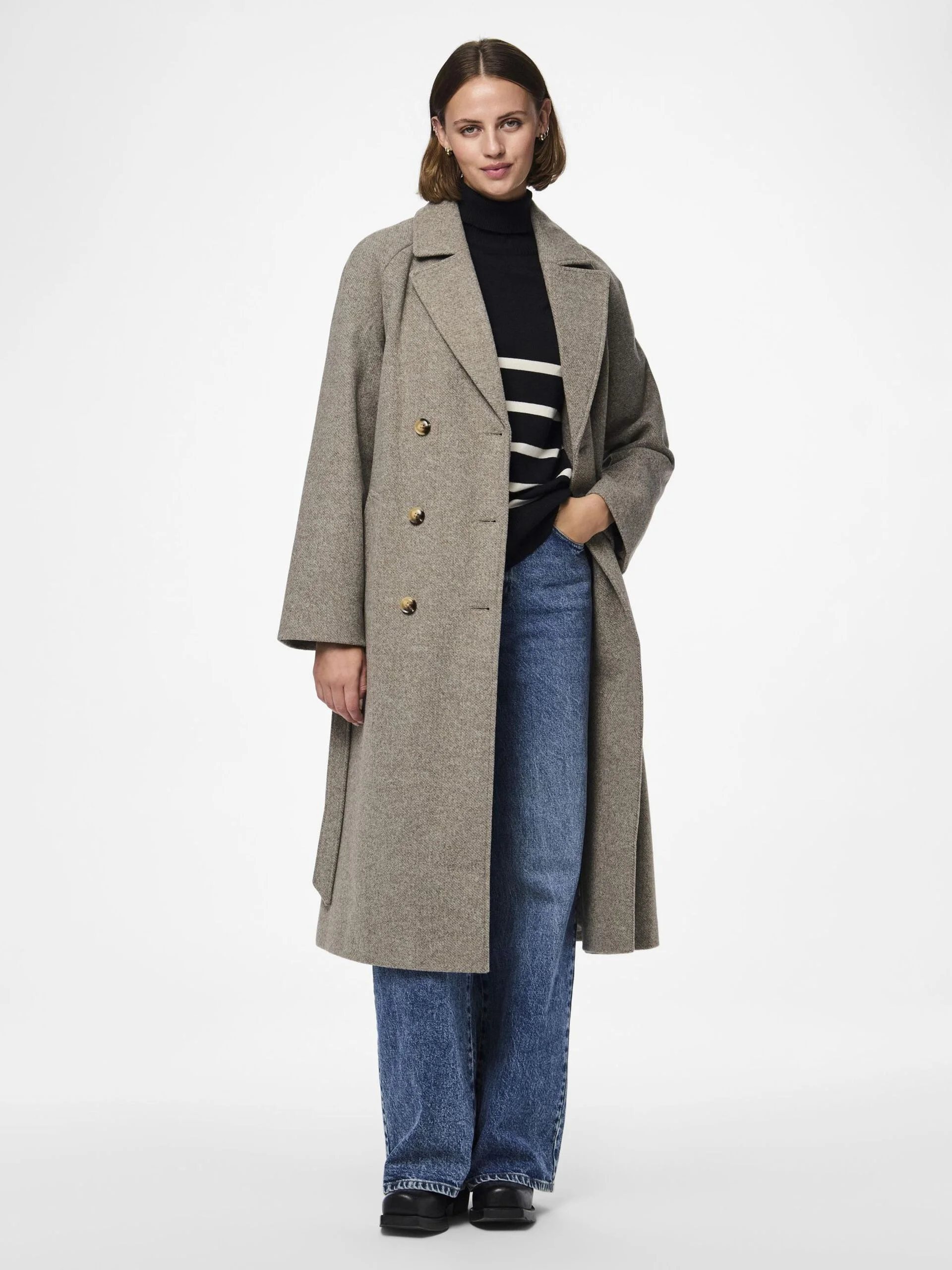 Pieces - PCMARBEL LONG COAT NOOS Pieces - PCMARBEL LONG COAT NOOS