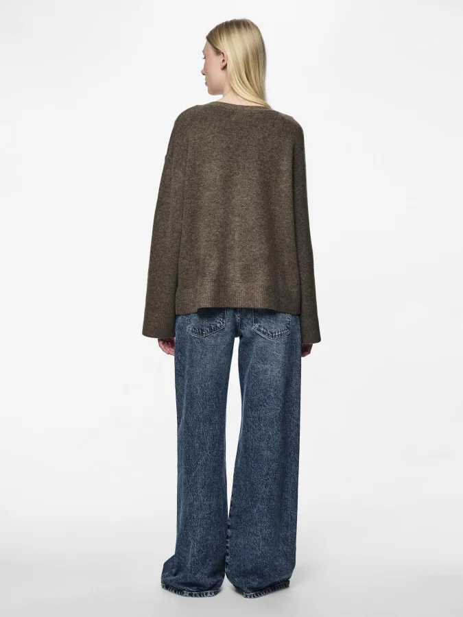 Pieces - PCNUNA LS V-NECK... 2