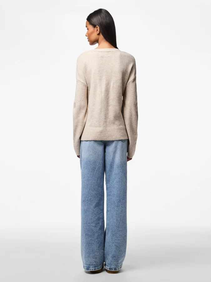 Pieces - PCNUNA LS V-NECK... 2