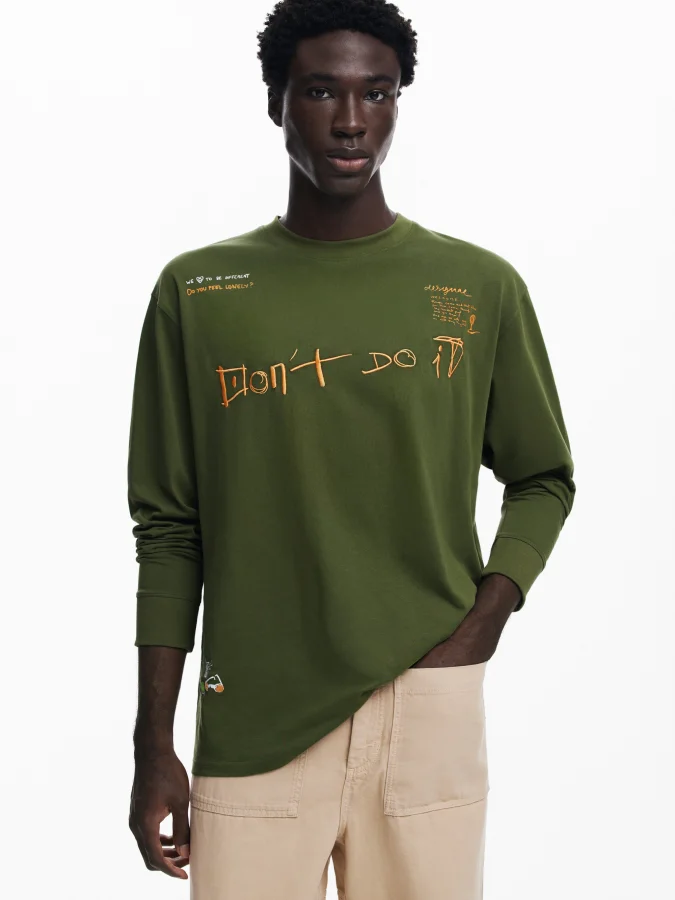 DESIGUAL - LONG-SLEEVE...