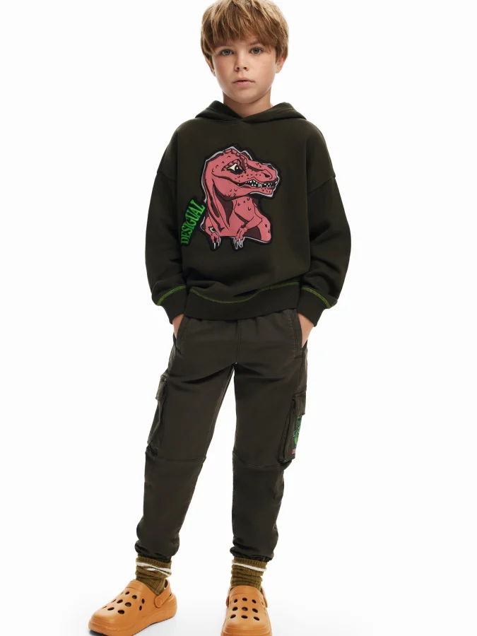 DESIGUAL - DINOSAUR SWEATSHIRT 2