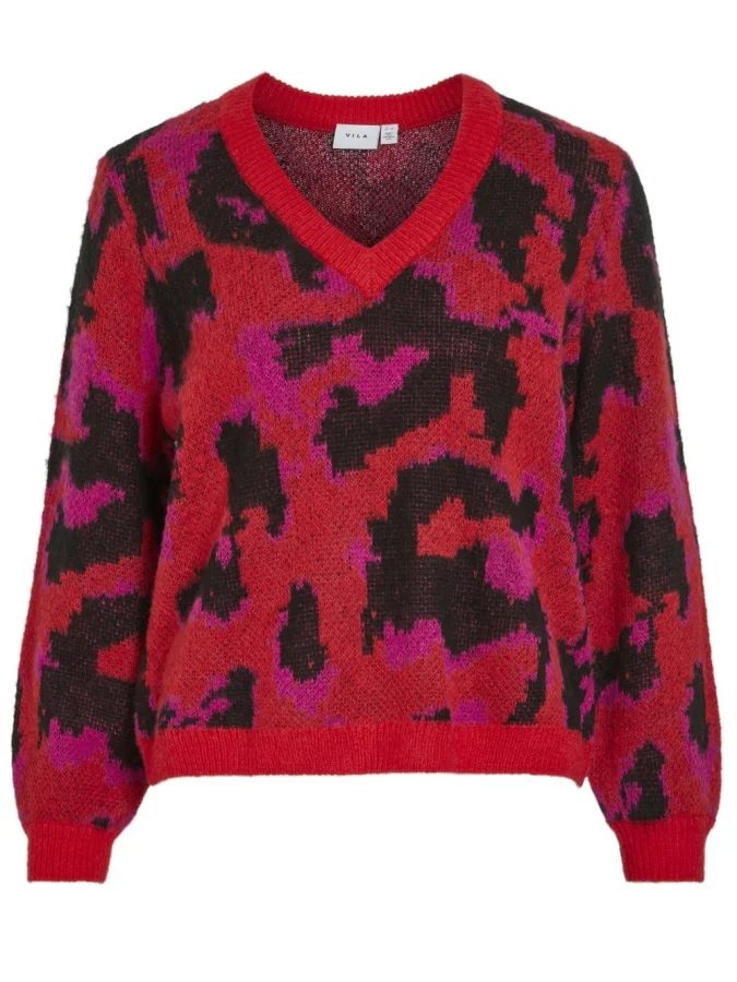 VILA - VICENTA V-NECK L/S...