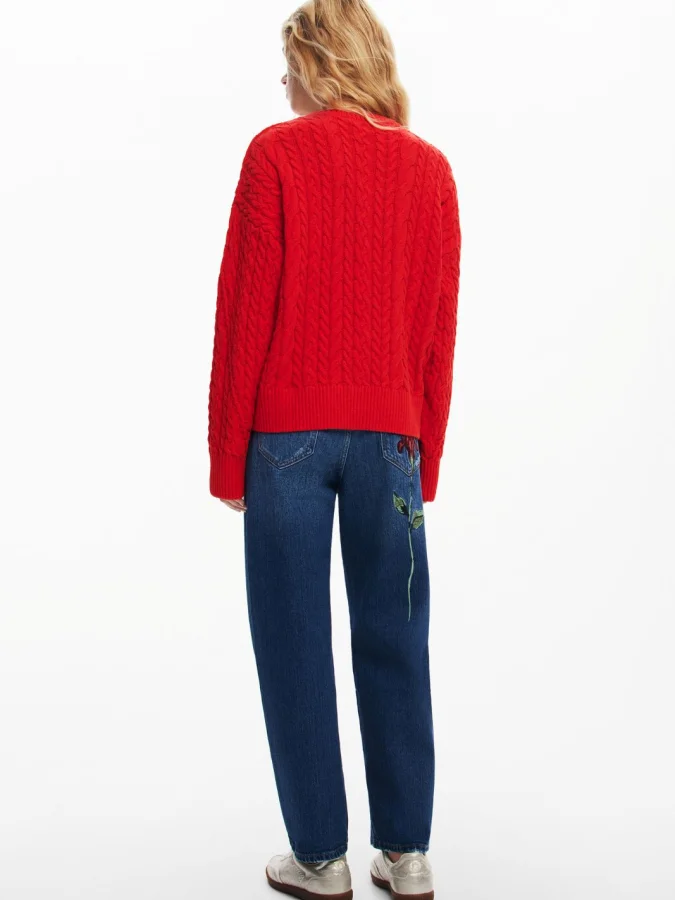 DESIGUAL - TEXTURED KNIT... 2