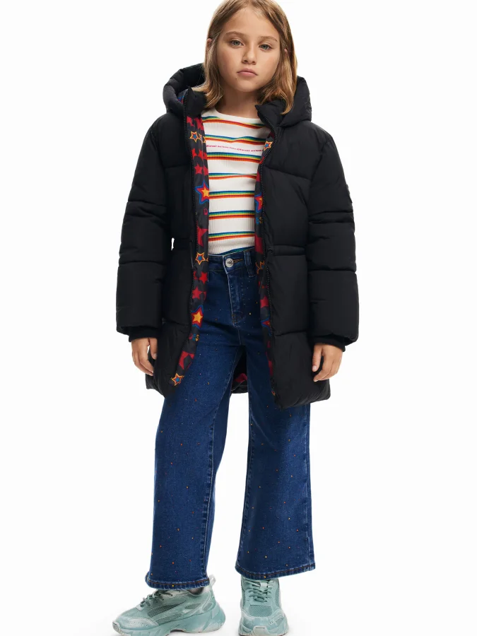 Desigual - LONG COAT, LARGE... 2