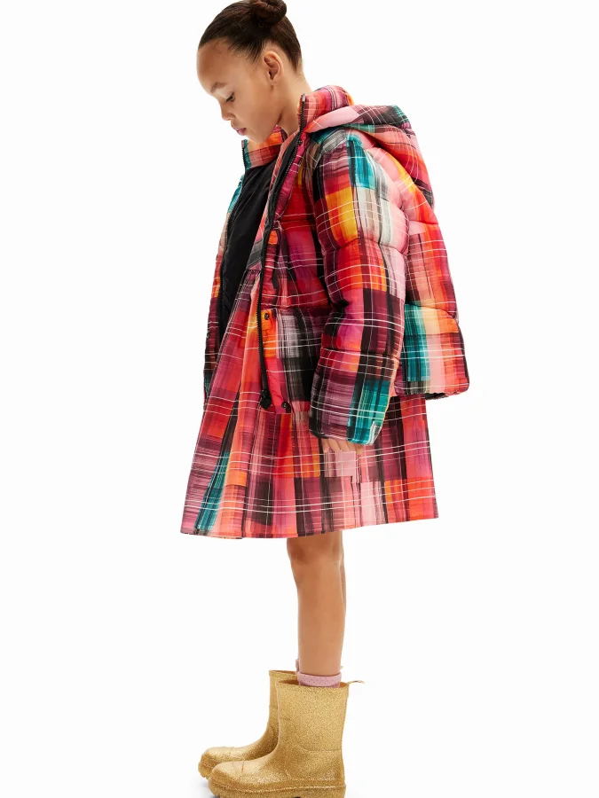 Desigual - PRINTED PADDED COAT 2