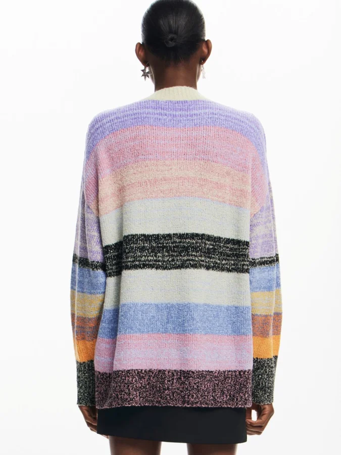 DESIGUAL - STRIPED KNIT... 2