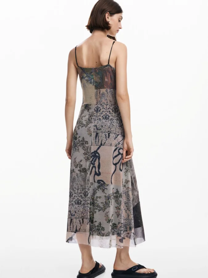 DESIGUAL - PRINTED TULLE DRESS 2