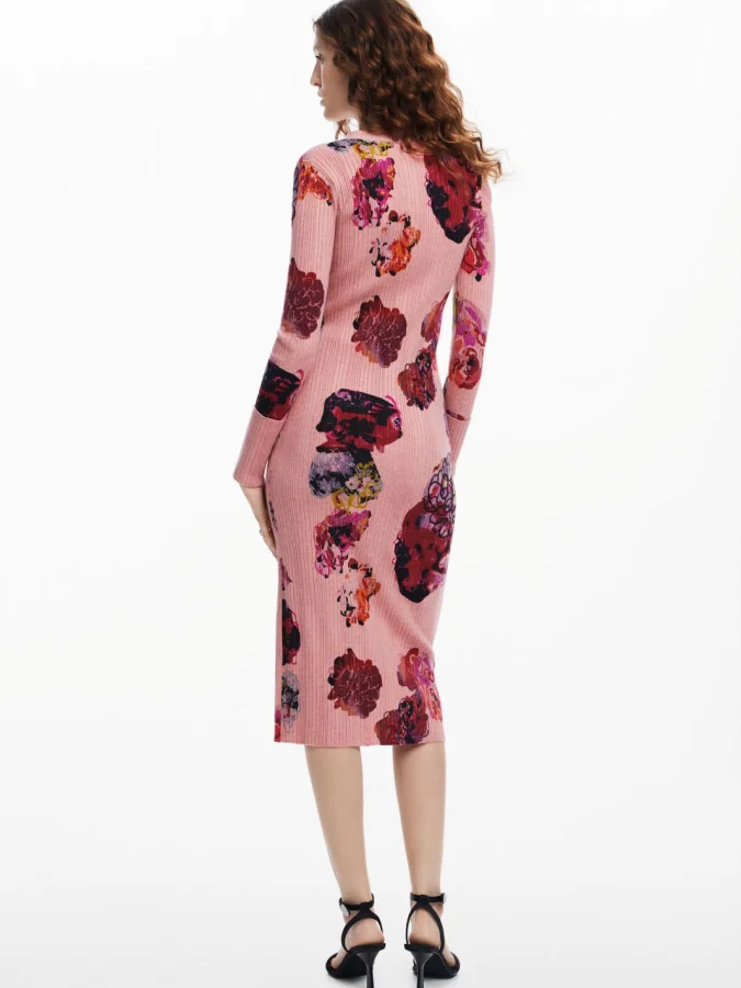 DESIGUAL - MIDI KNIT DRESS... 2
