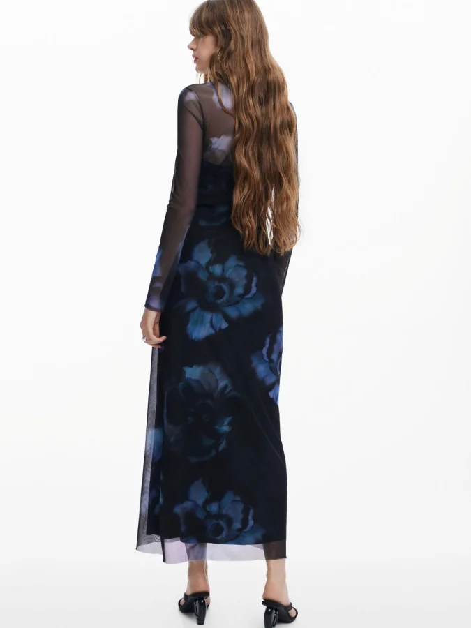 DESIGUAL - SLIM FLORAL DRESS 2