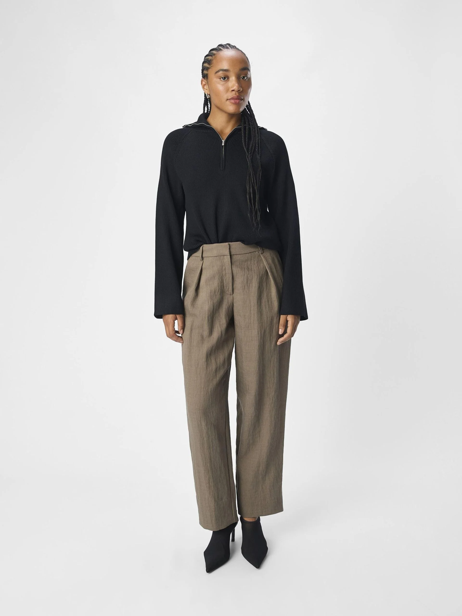 OBJECT - OBJELLY RE L/S ZIP KNIT... OBJECT - OBJELLY RE L/S ZIP KNIT...