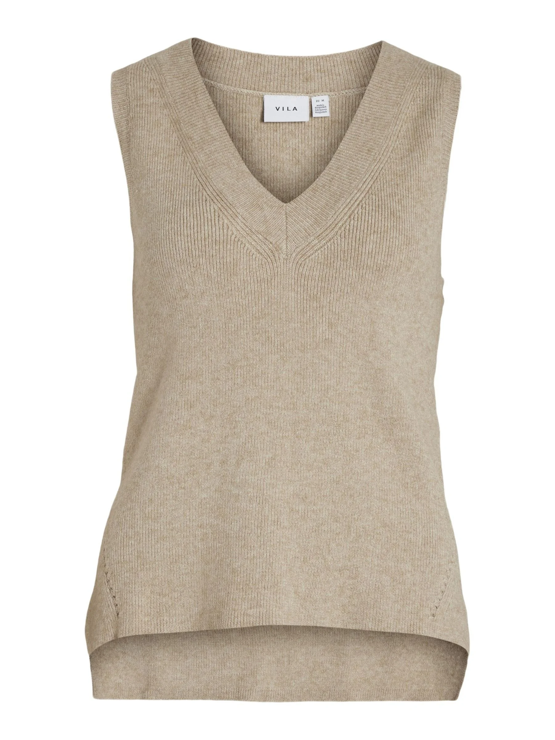 VILA - VIRIL KNIT RIB V-NECK S/L VEST... VILA - VIRIL KNIT RIB V-NECK S/L VEST...