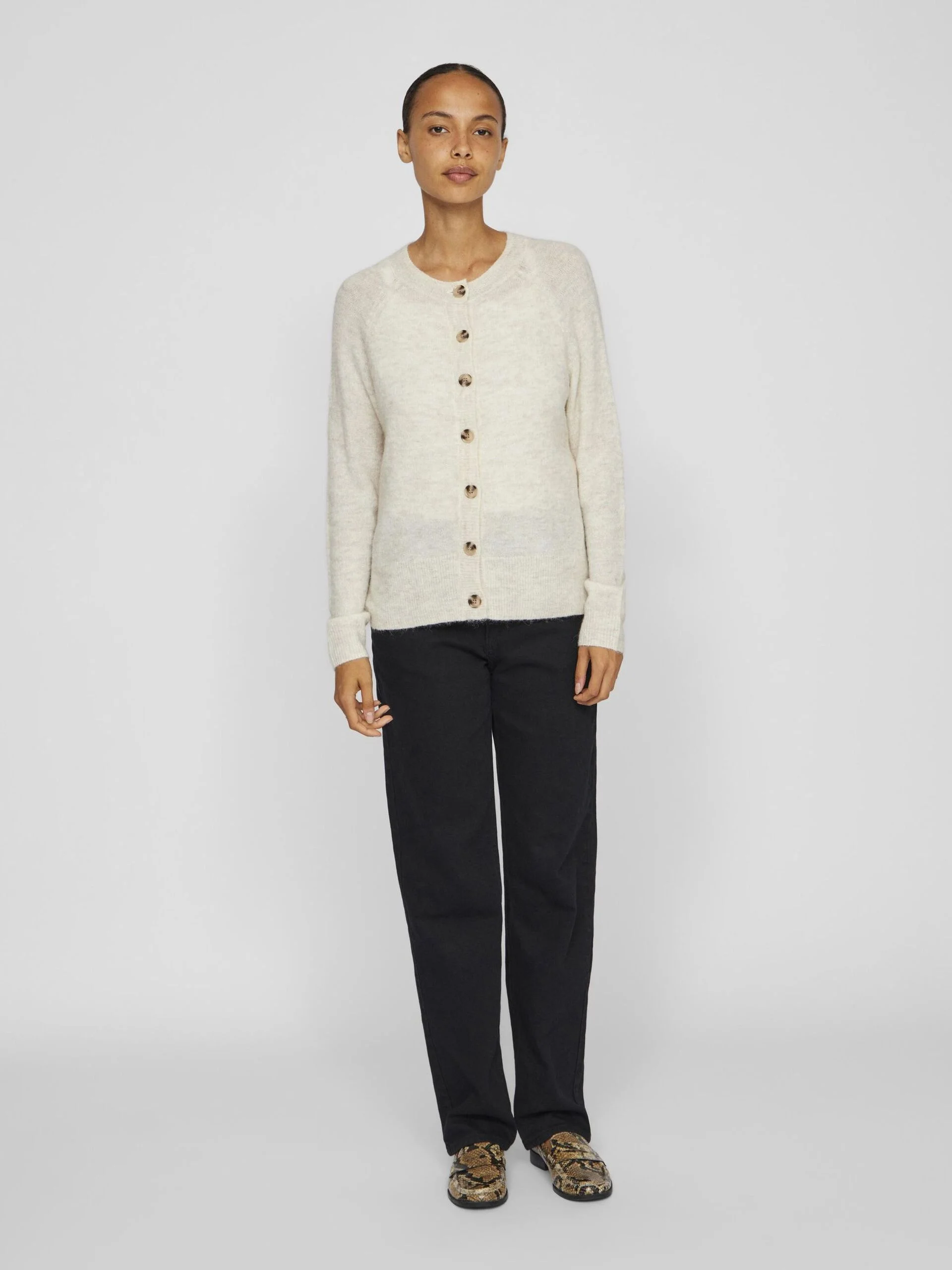 VILA - VIJULAJA O-NECK L/S KNIT CARDIGAN VILA - VIJULAJA O-NECK L/S KNIT CARDIGAN