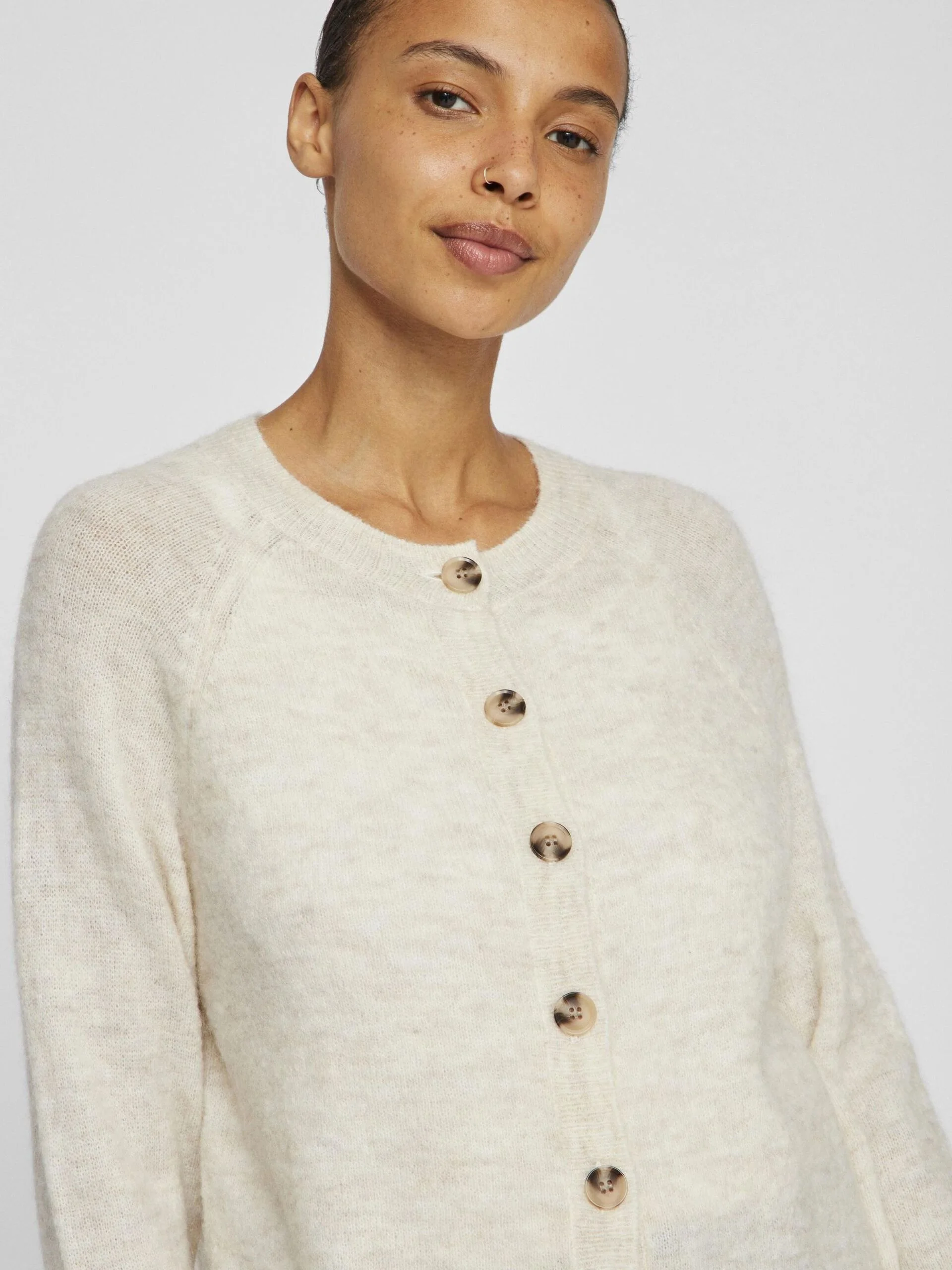 VILA - VIJULAJA O-NECK L/S KNIT CARDIGAN VILA - VIJULAJA O-NECK L/S KNIT CARDIGAN