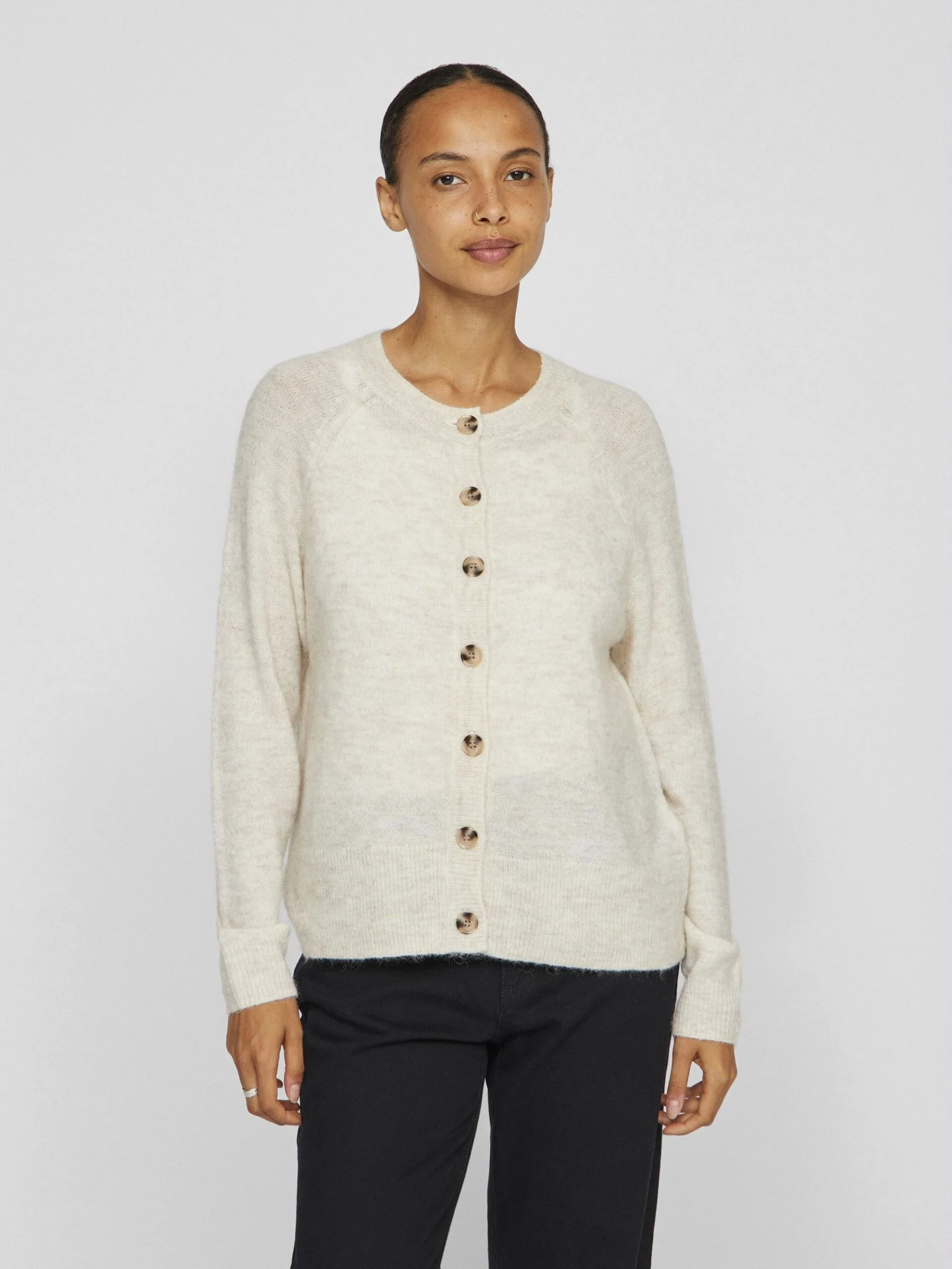 VILA - VIJULAJA O-NECK L/S KNIT CARDIGAN VILA - VIJULAJA O-NECK L/S KNIT CARDIGAN