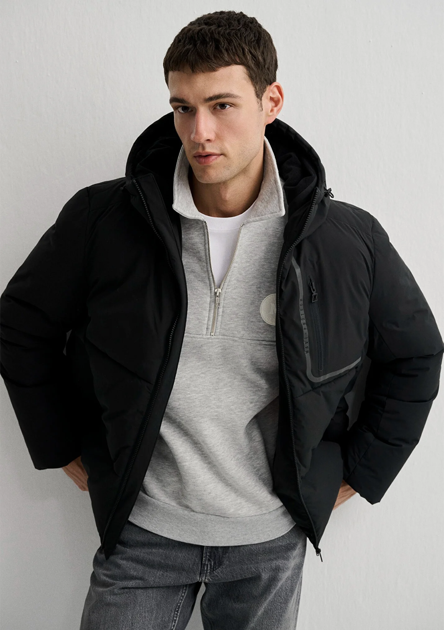 Mavi - HOODED JACKET Mavi - HOODED JACKET
