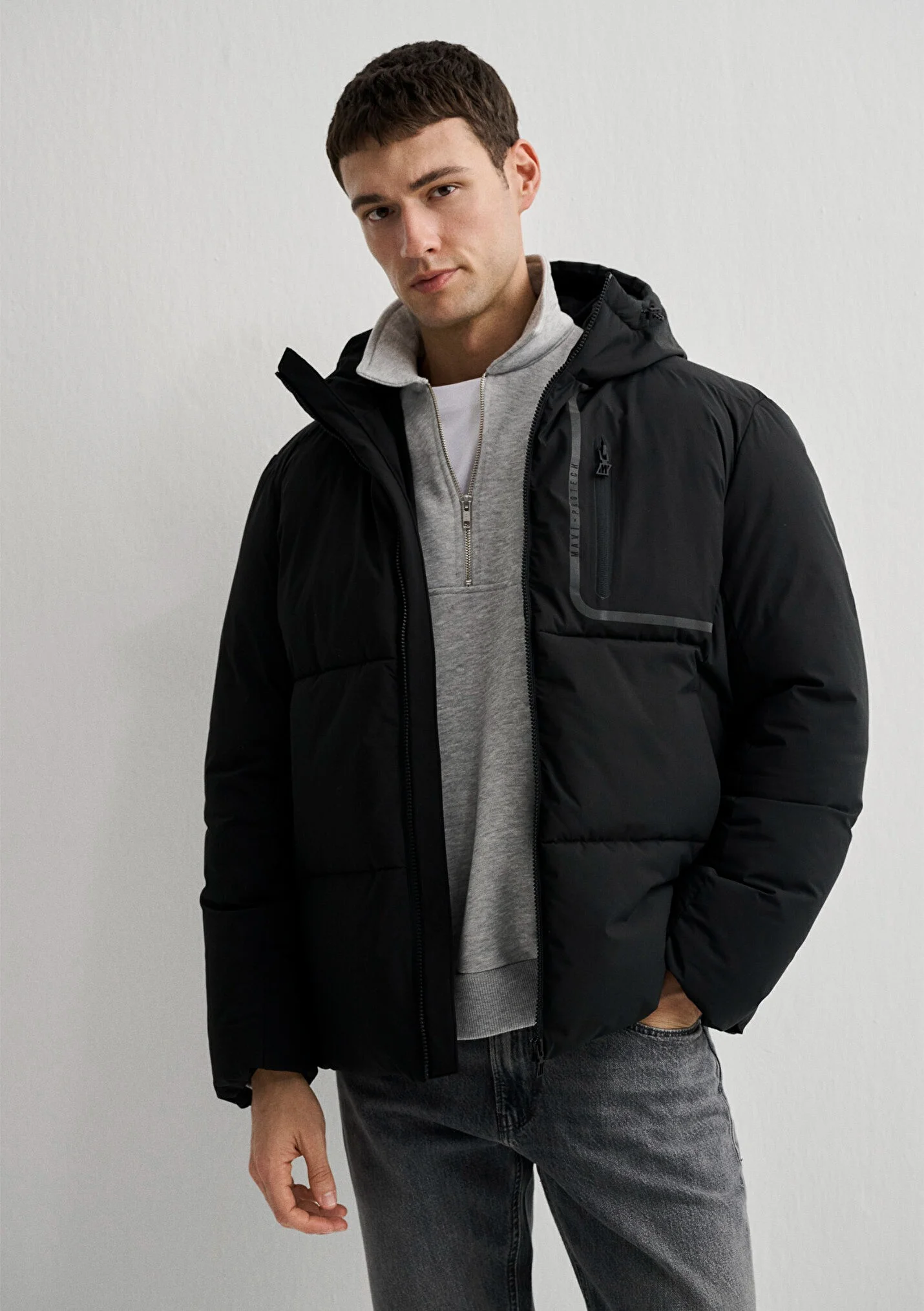 Mavi - HOODED JACKET Mavi - HOODED JACKET