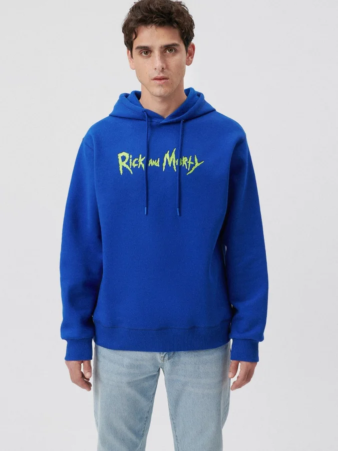 Mavi - RICK AND MORTY HOODIE
