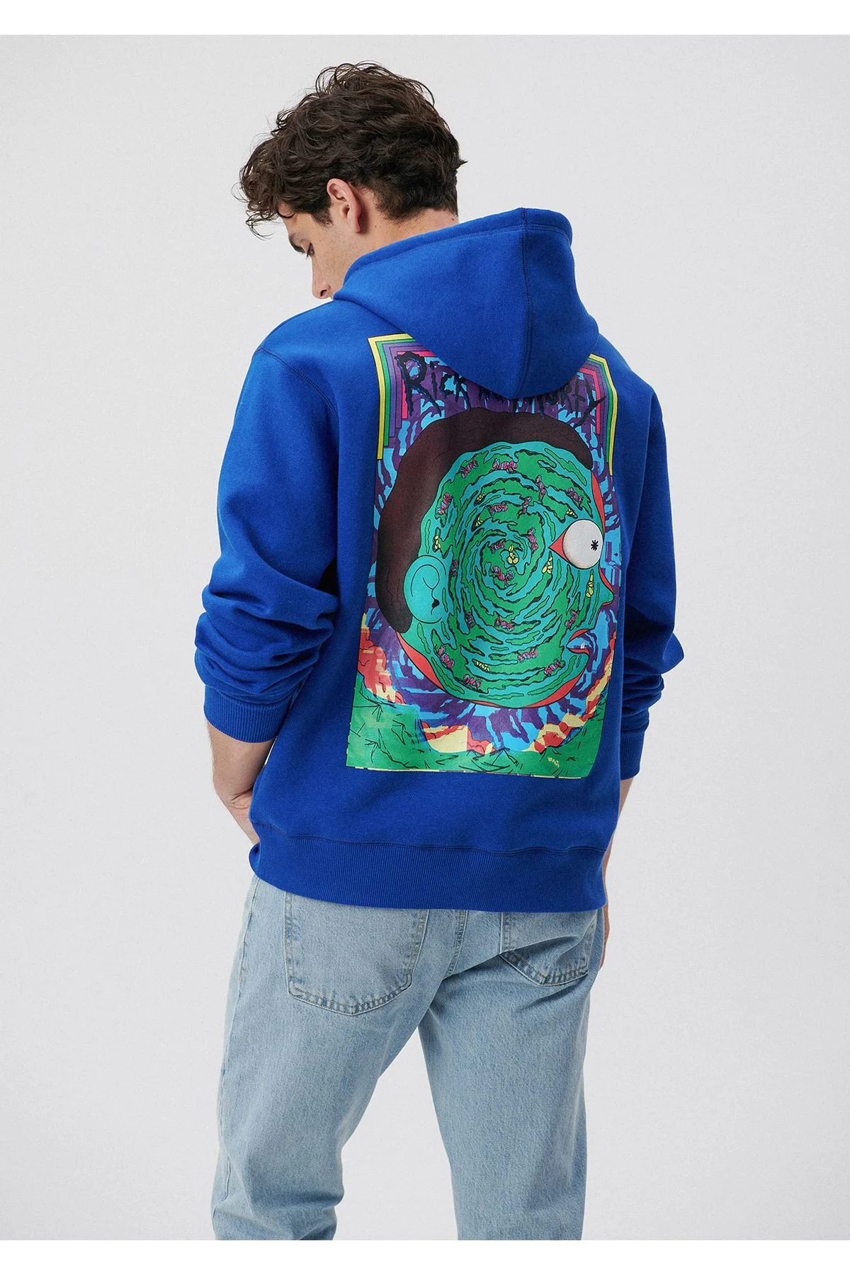 Mavi - RICK AND MORTY HOODIE Mavi - RICK AND MORTY HOODIE