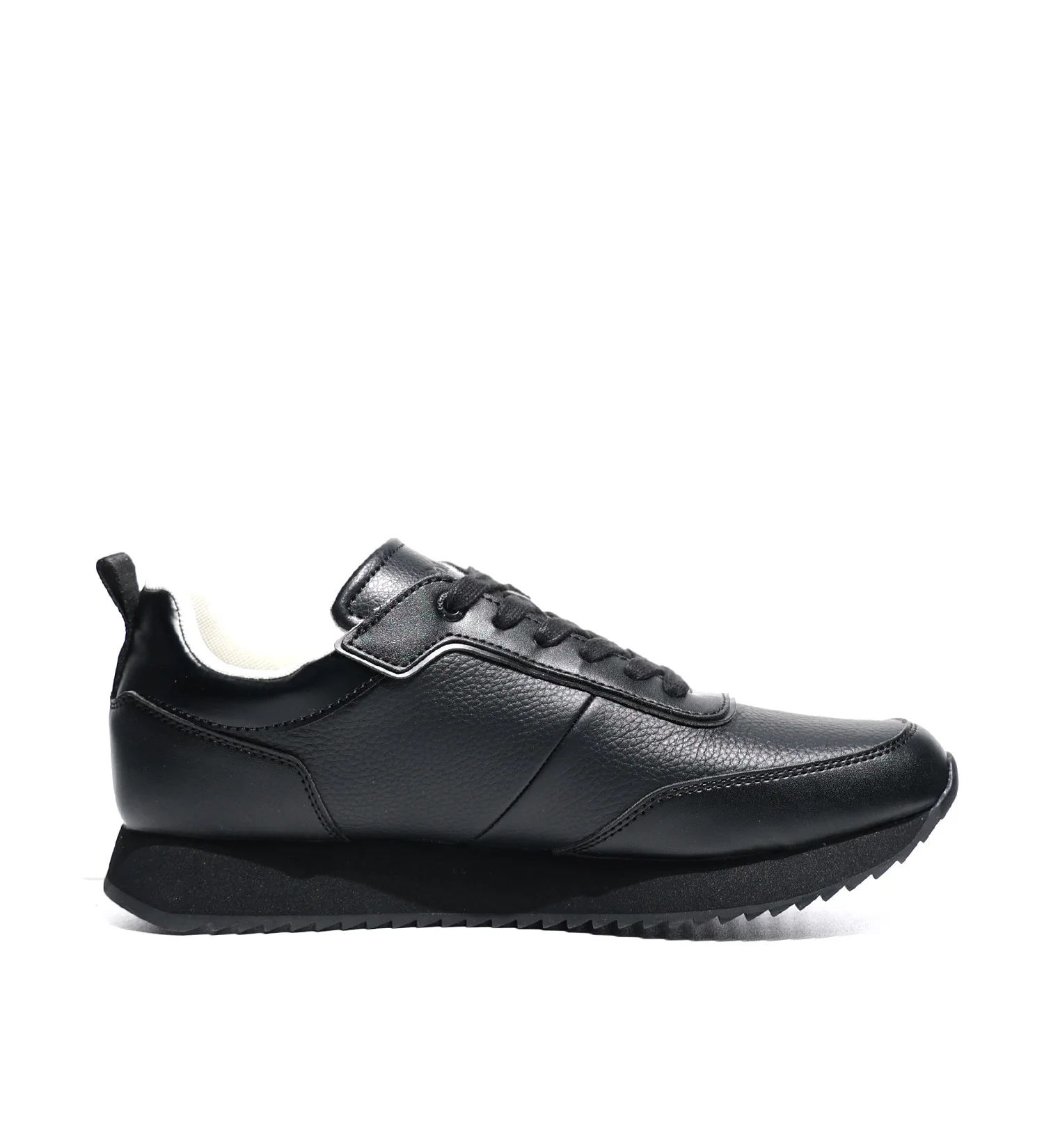 CALVIN KLEIN - LOW TOP LACE UP LOGO LTH CALVIN KLEIN - LOW TOP LACE UP LOGO LTH