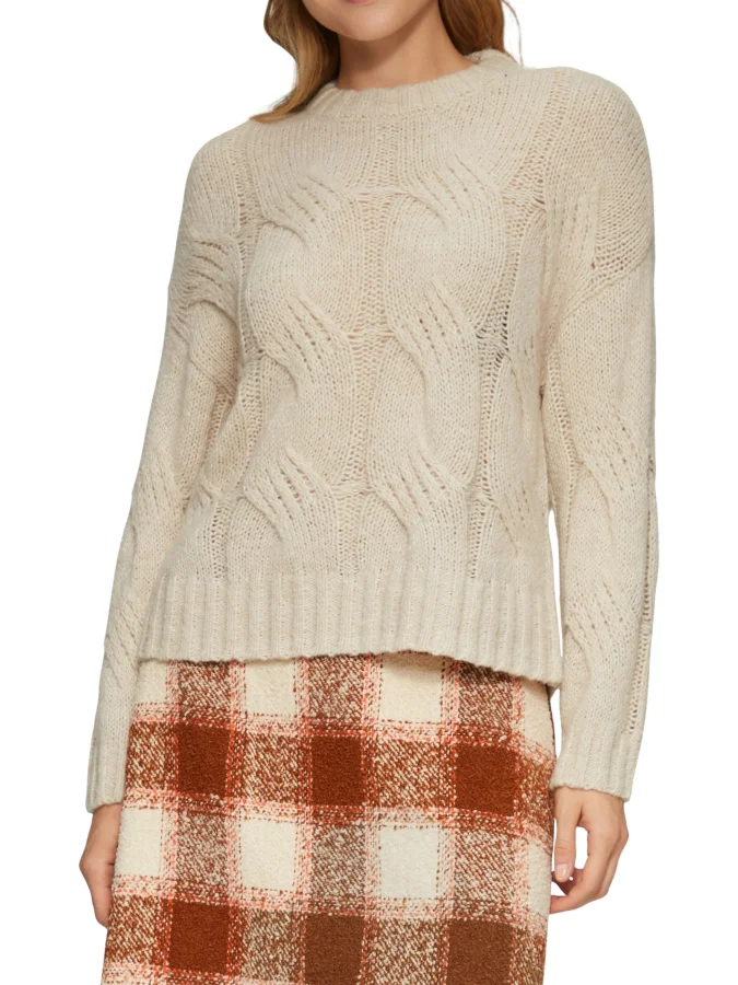 s.OLIVER - Cable Knit Jumper