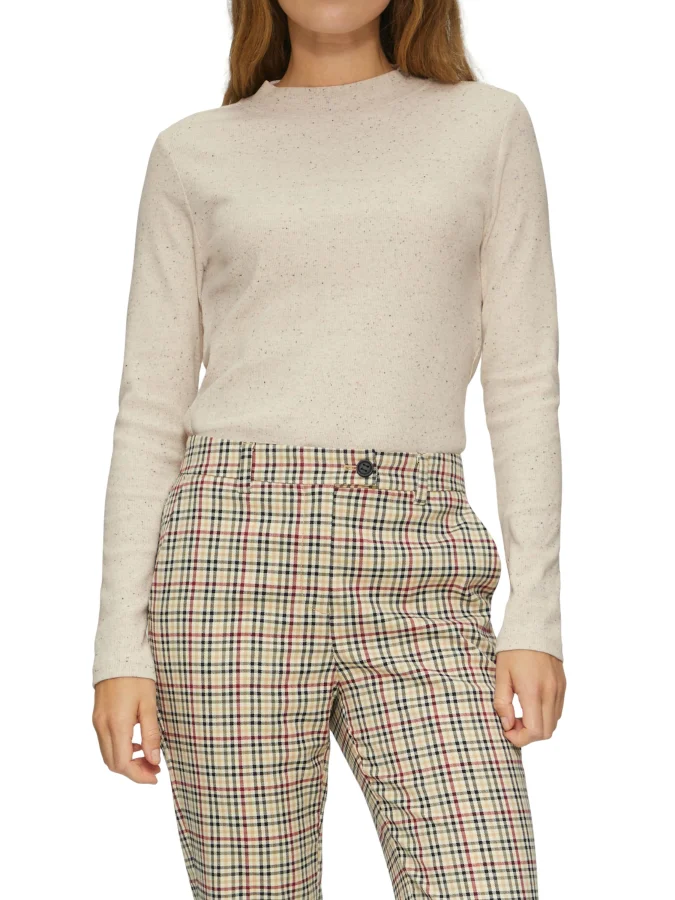 s.OLIVER - Ribbed Jersey Top