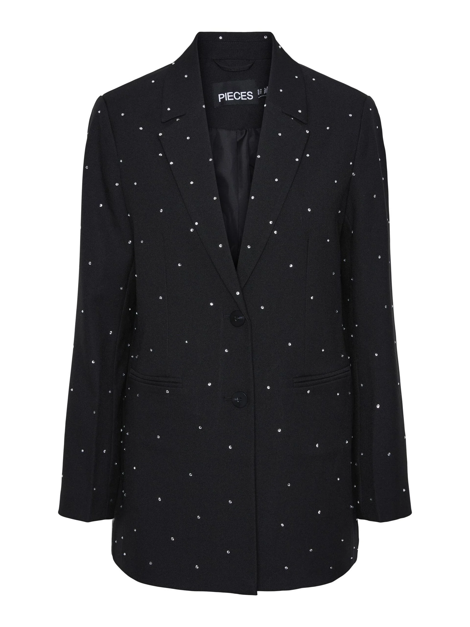 Pieces - PCPEVA RHINESTONE LOOSE BLAZER Pieces - PCPEVA RHINESTONE LOOSE BLAZER