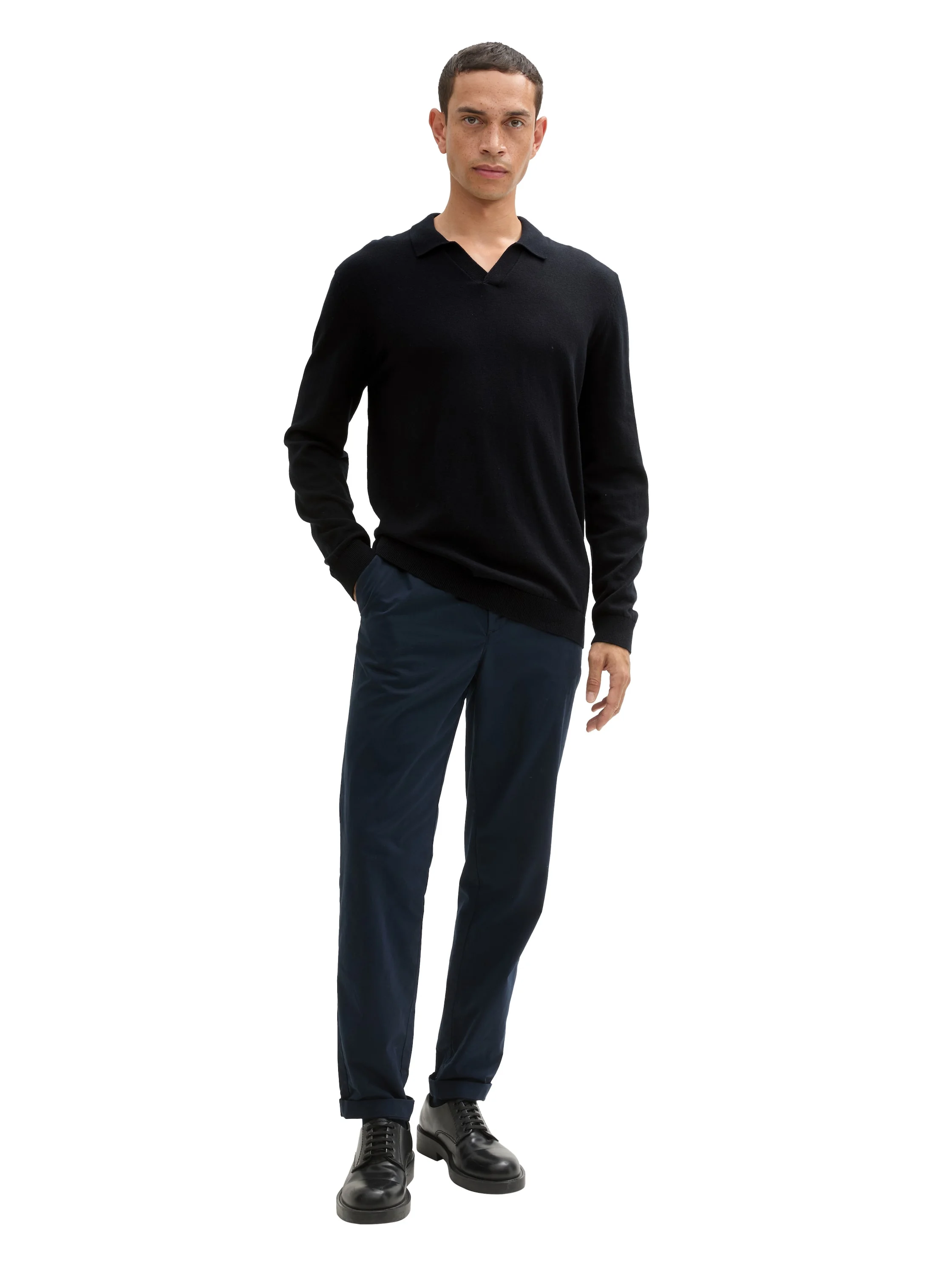 Tom Tailor - Cotton Cashmere Knit Polo Tom Tailor - Cotton Cashmere Knit Polo