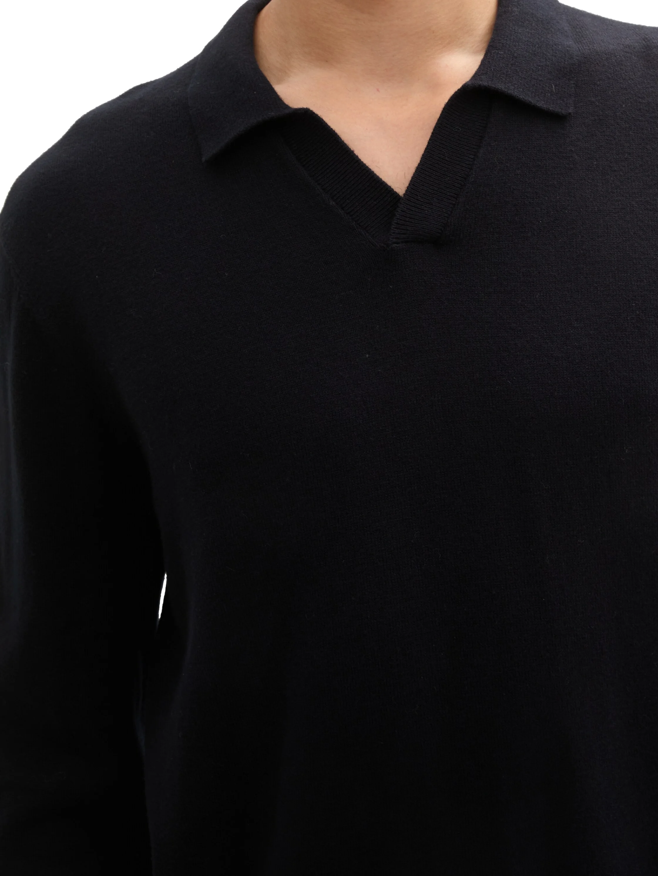 Tom Tailor - Cotton Cashmere Knit Polo Tom Tailor - Cotton Cashmere Knit Polo