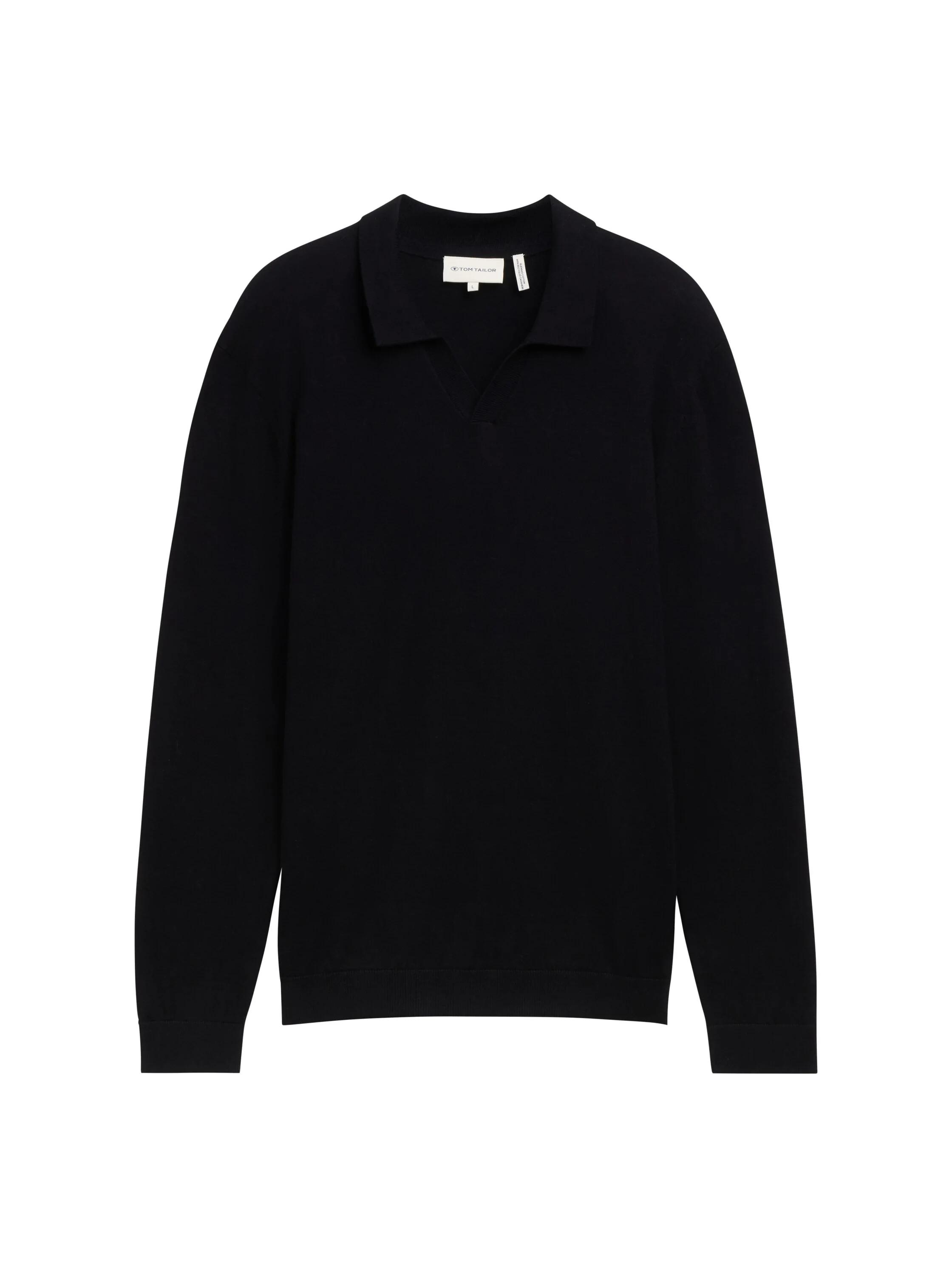 Tom Tailor - Cotton Cashmere Knit Polo Tom Tailor - Cotton Cashmere Knit Polo