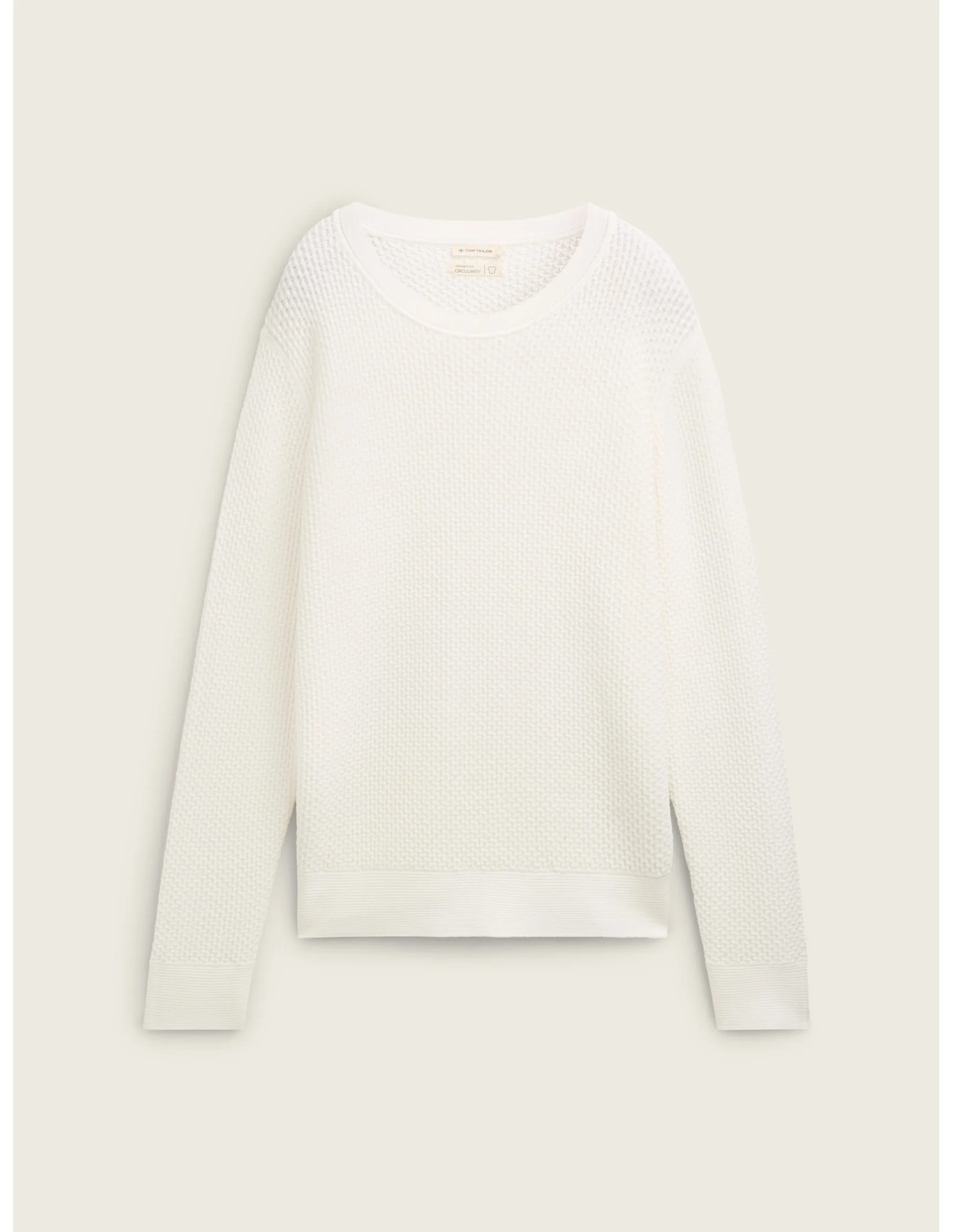 Tom Tailor - Knit Structured Crew-Neck Tom Tailor - Knit Structured Crew-Neck