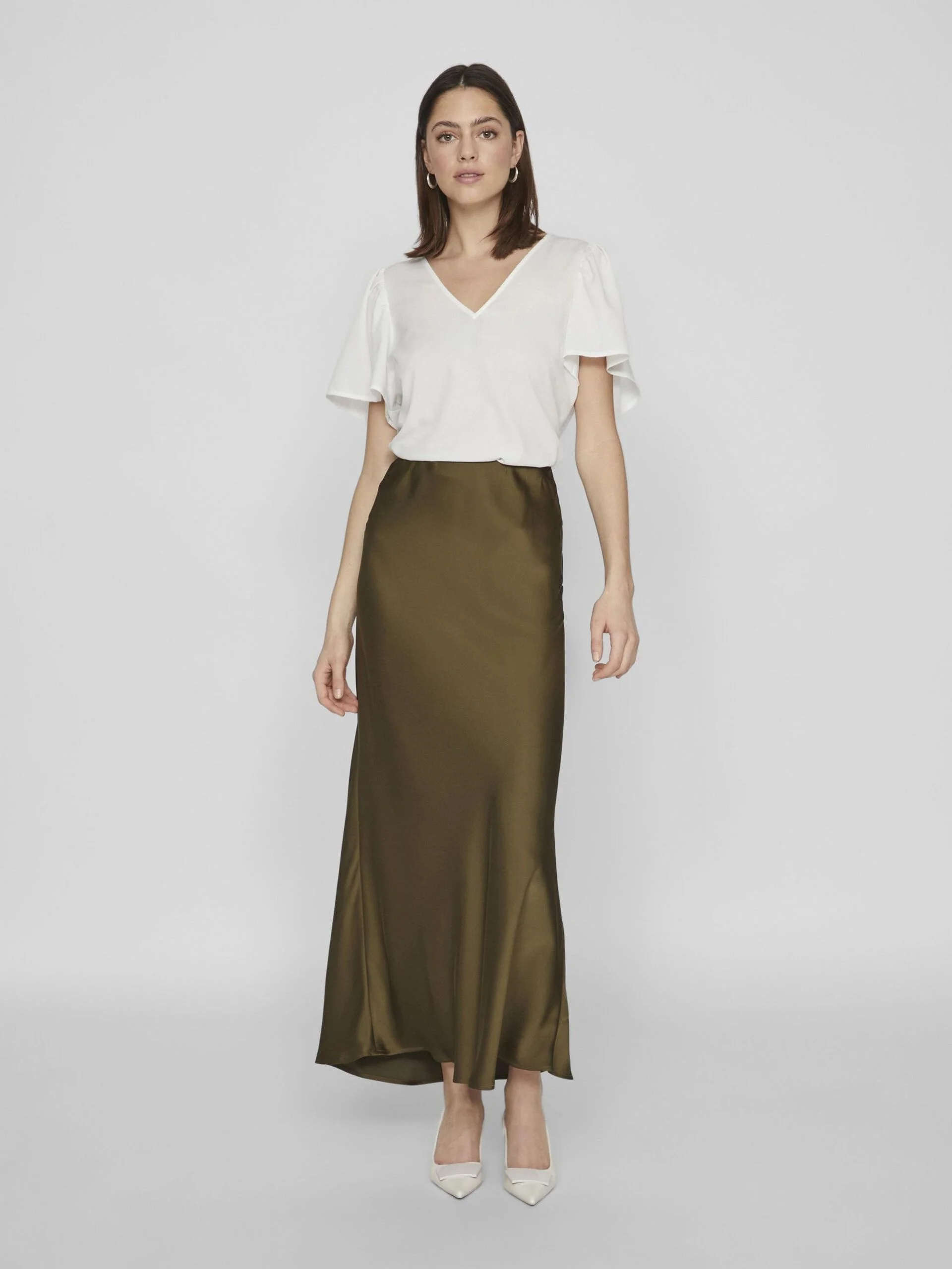 VILA - VISAHRA HW ANKLE SKIRT/KA VILA - VISAHRA HW ANKLE SKIRT/KA