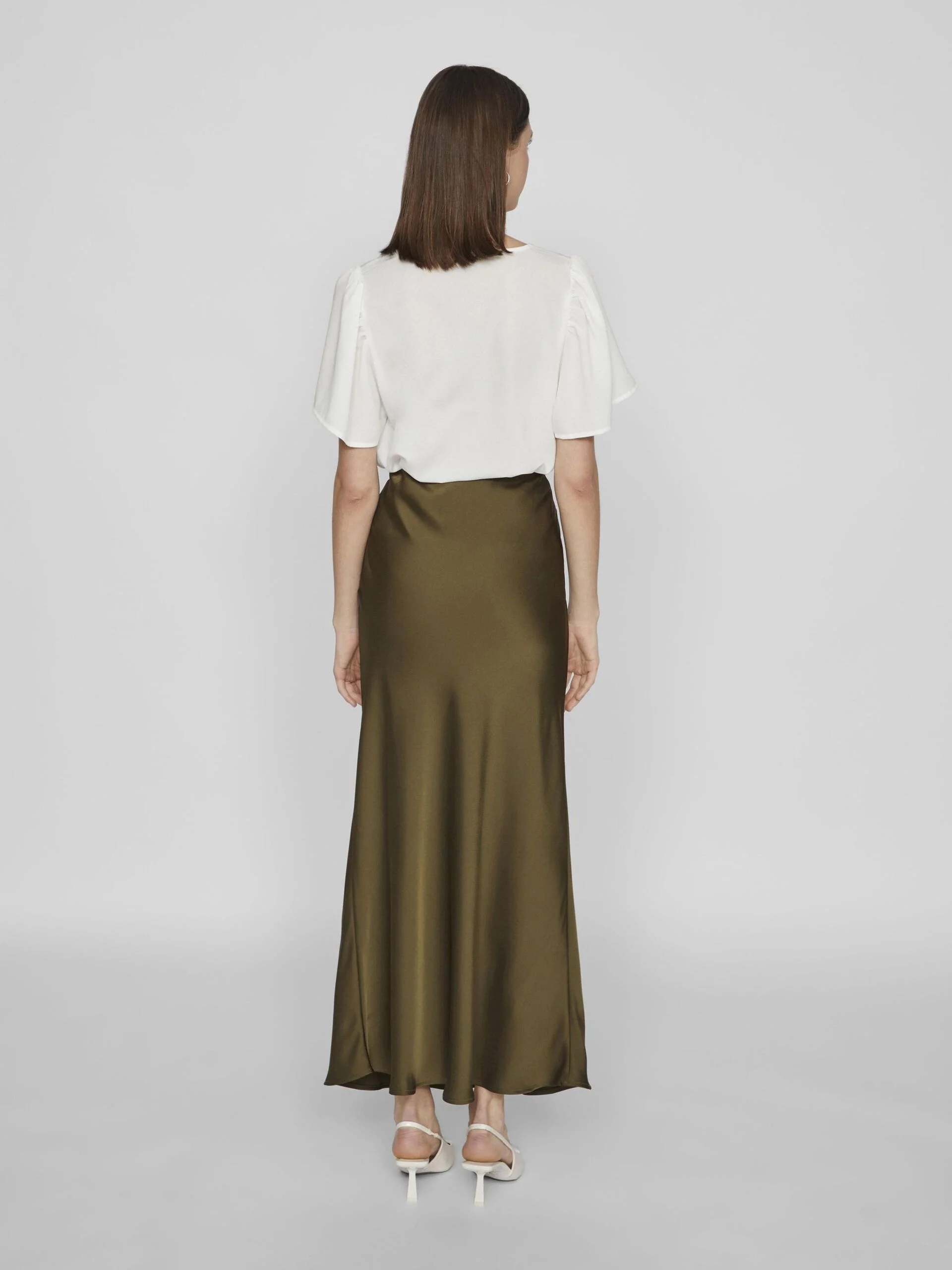 VILA - VISAHRA HW ANKLE SKIRT/KA VILA - VISAHRA HW ANKLE SKIRT/KA
