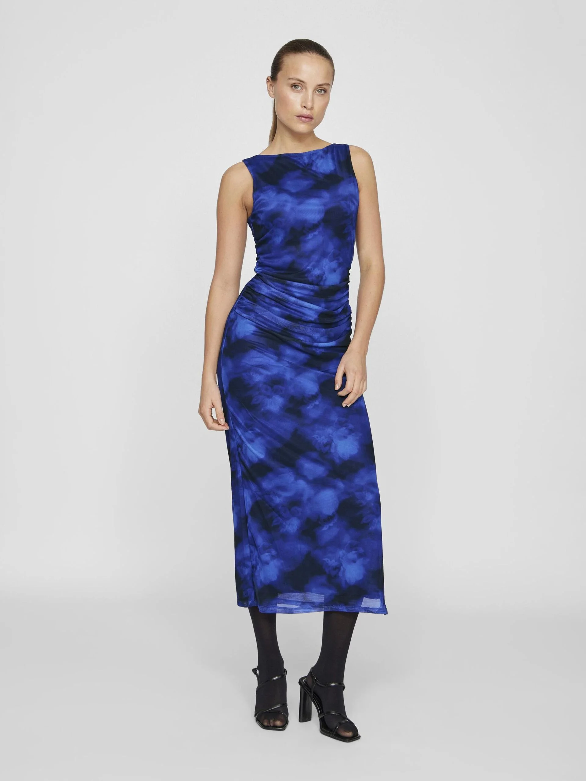 VILA - VIMALOU BOATNECK S/L MESH... VILA - VIMALOU BOATNECK S/L MESH...