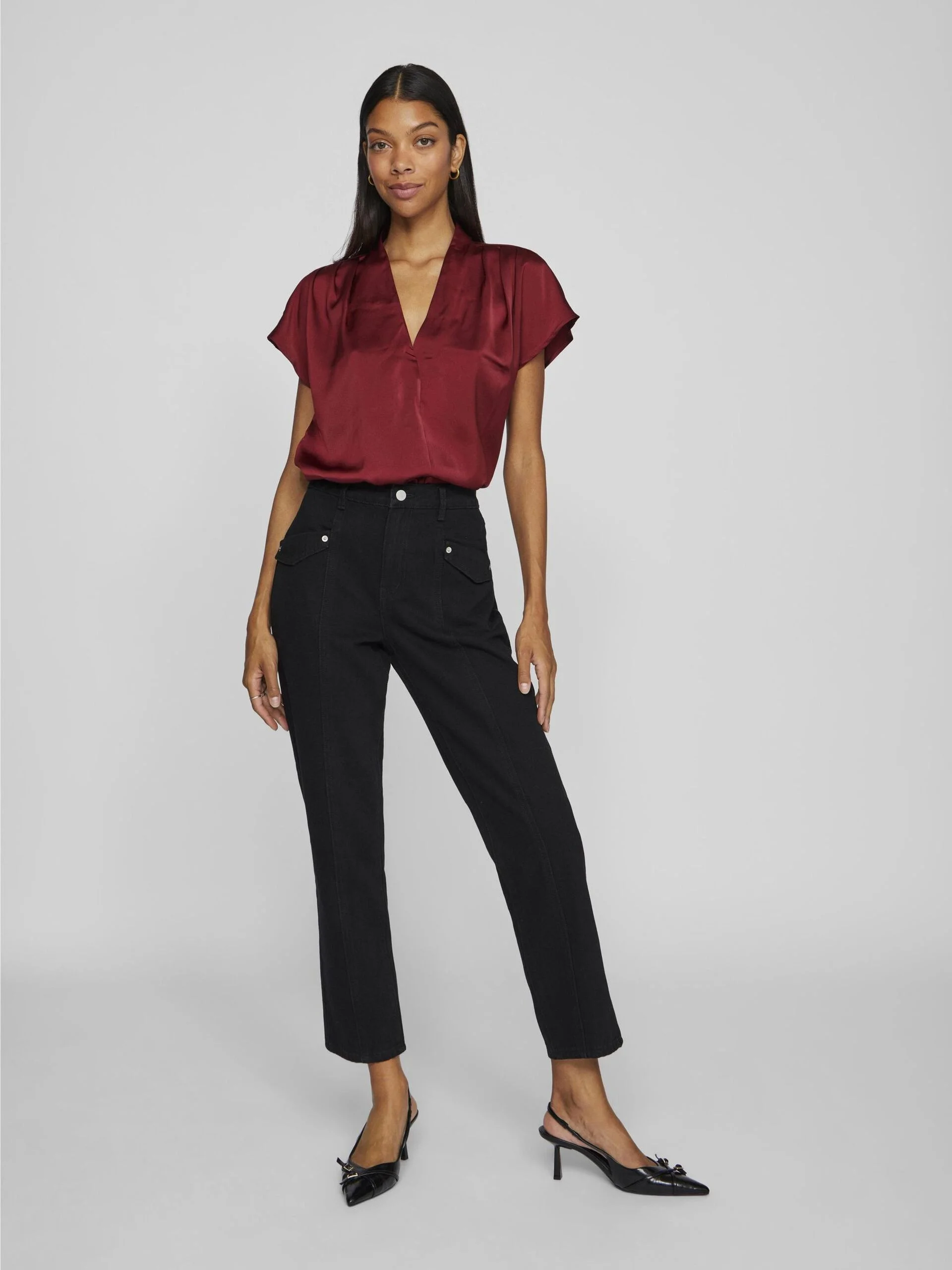 VILA - VIELMA SLEEVELESS TOP/DFS VILA - VIELMA SLEEVELESS TOP/DFS