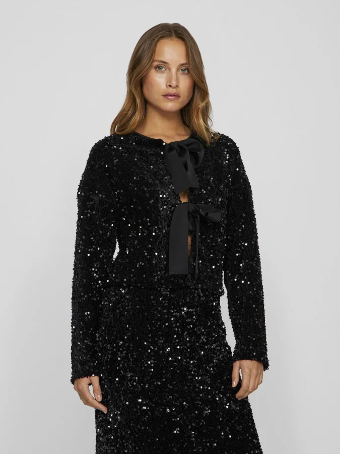 VILA - VIARIA L/S O-NECK...