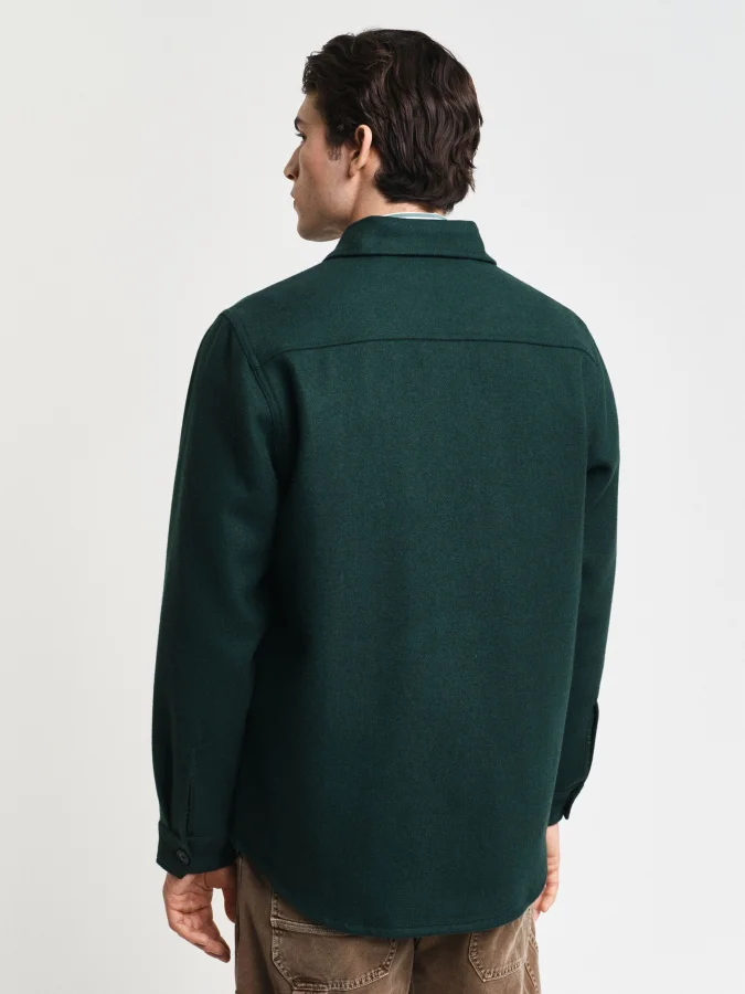 Gant - WOOL BLEND OVERSHIRT 2