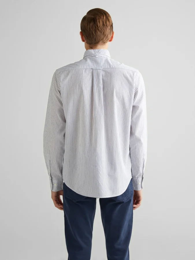 Gant - REG POPLIN STRIPE 2